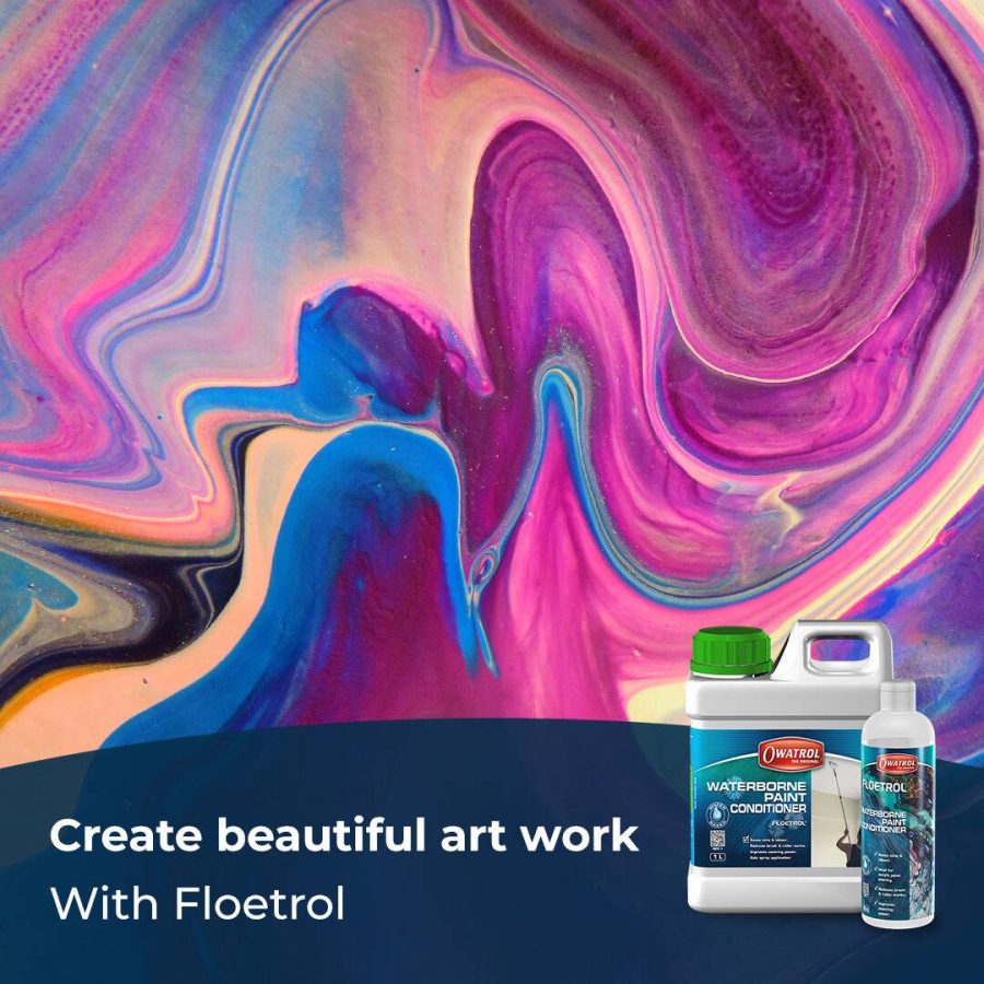 arte fluido con floetrol
